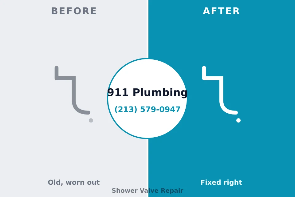 Before and after: plumbing repair Kaumakani, HI
